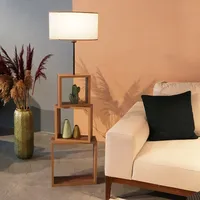 [lux.pro] Stehleuchte Mansfield Creme