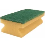 Arcora PROFI Griff-Vliesschwamm, gelb-grün