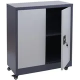 MCW MCW-O50 Aktenschrank 98x80x40 cm grau