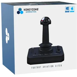 Honeycomb Foxtrot Aviation Stick Controller Schwarz Mac / PC