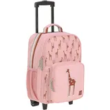 Lässig Safari Giraffe 2-Rollen Cabin 46 cm rose