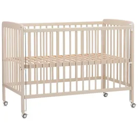 fillikid Beistellgitterbett Nena 120x60 cm Champagner