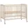 fillikid Beistellgitterbett Nena 120x60 cm Champagner