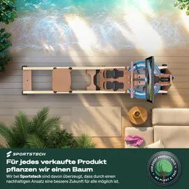 Sportstech AquaElite Dunkelbraun