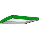 Hollywoodschaukel Dachbezug | Sonnendach Dachbezug Ersatzdach für Hollywoodschaukel 3 Sitzer | Wasserdichtes UV-Schutz Sonnendach für Gartenschaukel (191 x 120 x 18 cm)