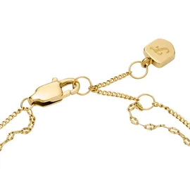 Fossil Sutton Armband Edelstahl gold JF04907710 Größe 18