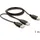 DeLock USB-B auf USB-A 1 m Schwarz