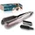 Cecotec Haarglätter mit Luft AirLisse 2in1 ForceDry Black Essential. 1000W, Luftstrom 19,7 m/s, 2 magnetische Aufsätze, Antifrizz, Plasmafunktion, bürstenloser Motor, 4Temperaturen, 2Geschwindigkeiten