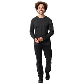 Vaude Essential Langarm-t-shirt - Black - XL