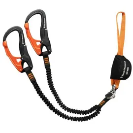 Black Diamond Easy Rider Klettersteigset Schwarz/Orange