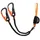 Black Diamond Easy Rider Klettersteigset Schwarz/Orange