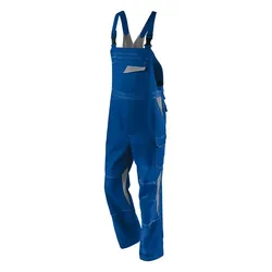 Latzhose "IMAGE DRESS new design" - 46 - kornblau/grau