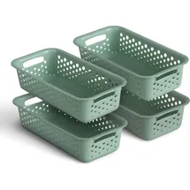 Pro Home Aufbewahrungskorb Kunststoff 20 x 10 x 5 cm grün