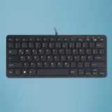 R-Go Tools Compact Tastatur DE schwarz (RGOECQZB)
