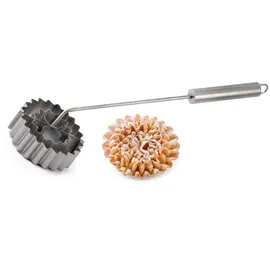 Gravidus Edelstahl Rosenküchleform