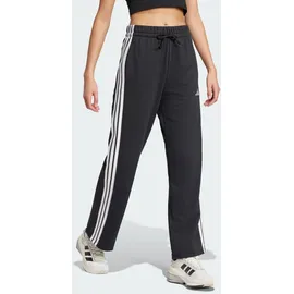 adidas Essentials 3-Streifen Open Hem French Terry Jogginghose Schwarz L