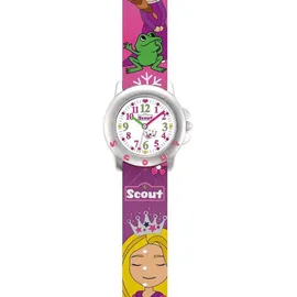 Scout Star Kids 30 mm Gehäuse pink Silikonarmband
