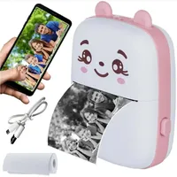 Wisam® Mini Bluetooth Taschendrucker Rosa
