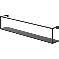 Dolle Wohnregale Wandregal Aquarium 60 x 8 x 12 cm Schwarz