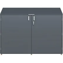 FM-SOLAR Fahrradgarage Fahrradbox Aufbewahrungsbox für Fahrrad