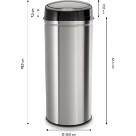 Echtwerk Sensor 42 l edelstahl glänzend