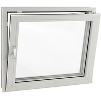 Solid Elements Kellerfenster  (B x H: 80 x 50 cm, DIN Anschlag: Rechts, Weiß)