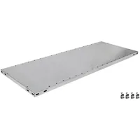 Schulte Fachboden Stahl 100 x 60 cm grau