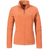 Schöffel Damen Jacket Leona3 Fleece, Peach, 44 EU