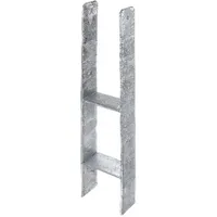 GAH Alberts H-Pfostenträger 101x300x600x60mm STA roh TZN GAH