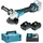 Makita DGA513RTJ inkl. 2 x 5 Ah + Makpac Gr. 3