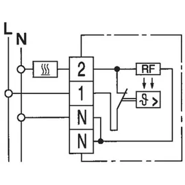EBERLE RTR-E 6121 Raumthermostat 5-30°C 230V