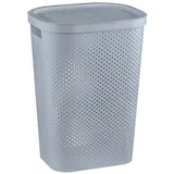 Curver Infinity 59L - grauer Wäschekorb,