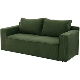Jockenhöfer Schlafcouch Polyester 2-Sitzer Grün