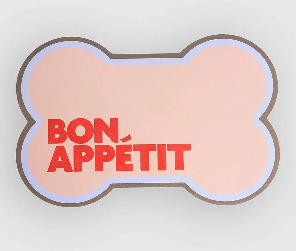 HELIO FERRETTI Bon Appetit Absorbent Mat For Dog Bowl Floor multicolored Gr. Uni