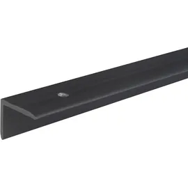 GAH Alberts Gah - Alberts Treppenkanten-schutzprofil, Kst., Schwarz, Lxbxhxs 1000x25x20x2,0mm