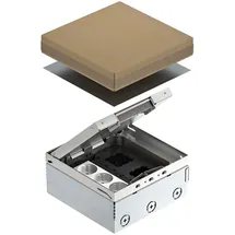 OBO Bettermann Vertr Bodentank komplett 3-f. VDE-Steckdose UDHOME4 2V V