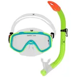 witeblaze Kinder Tubbataha S Schnorchel Set - lime