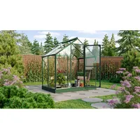 Vitavia Triton 2500 Alu smaragd ESG 3 mm 2,5 m2 inkl. Stahlfundament