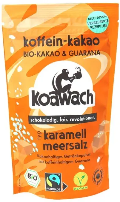 Koawach BIO Koffein-Kakao Karamell Meersalz