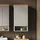 Vicco Hängeschrank Eden, Grau/Artisan, 40 x 77.5 cm, viel Stauraum für Badutensilien