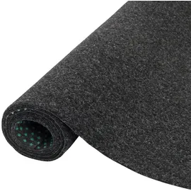 Snapstyle Kunstrasen Rasenteppich mit Noppen Kingston Anthrazit 200x150cm