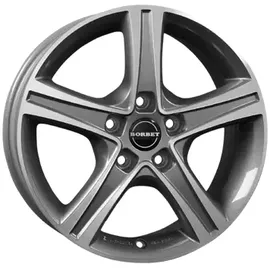 Borbet CWD 7,0 x 17 5 x 108 ET46 Anthrazit Poliert