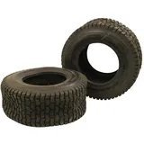 2 Reifen 16x6.5-8 schlauchlos TL Rasentraktor Rasenmäher neu