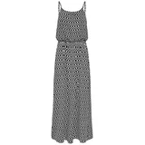 Only Kleid Maxikleid Schwarz/Weiß 38
