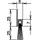 ATHMER Bürstentürdichtung 110,0 cm Braun/Schwarz