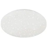 Briloner LED Deckenleuchte Badlampe Sternenhimmel IP44 18W weiß