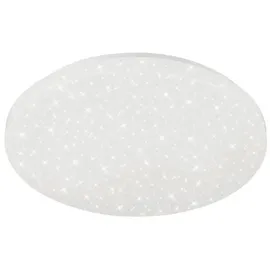 Briloner LED Deckenleuchte Badlampe Sternenhimmel IP44 18W weiß