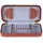 Windrose Schmuckkoffer Charmbox braun
