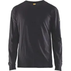 Blakläder Flammschutz-Langarm-Shirt, marineblau, Unisex-Größe: XL