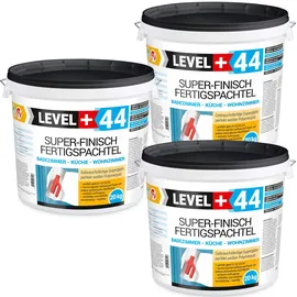 LEVEL PLUS Fertigspachtel 60 kg Q4 Perfekt Weiß